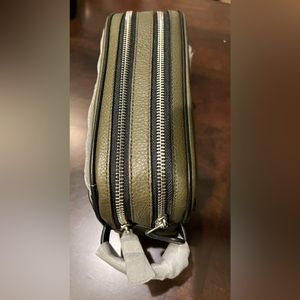 Coach Double Zip Overnight Kit Utility Green